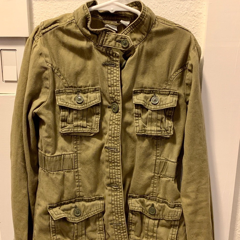 Children’s Place M (7/8) Army Green Jacket